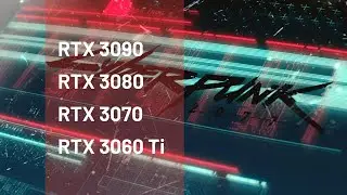 RTX 3090 vs RTX 3080 vs RTX 3070 vs RTX 3060 Ti | Testing Cyberpunk 2077 with Low, Medium, High,