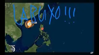 2013 Pacific Typhoon Season Animation PAGASA Names