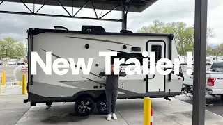 Picking Up our NEW TRAILER!!! - Rockwood Roo 183 🚙