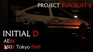 Initial D Project BLACKLIST 5 [Unreal Engine 5 Cinematic]