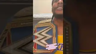 Just Got My Universal Championship Replica Belt ! #wwe #wweuniversalchampionship #replica