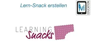 Lern-Snack erstellen über learningsnacks.de