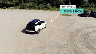 My BMW i3 self parks itself ....