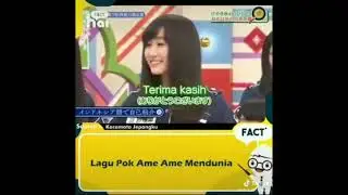 CW Jepang Nyanikan Lagu Anak Anak  pok ame ame
