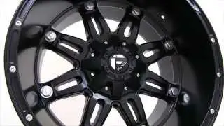 Fuel Hostage D531 Matte Black Wheels Rims 20x12