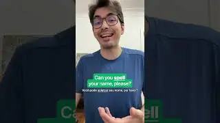 4 sentidos da palavra SPELL em inglês