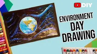 Environment Day Drawing | World Environment Day 2021 | DIYs for kids | Sparkle Box