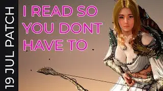 Audio Patch Notes 19 July 2019 | Black Desert Online Xbox One