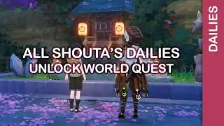 2 Quests , O Archon, Hear Me! series - Unlock Shouta World Quest | Daily Commission Inazuma
