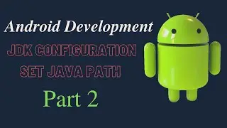 Jdk path set for java || Jdk Configuration  ||  Set path for Java || lecture 2 