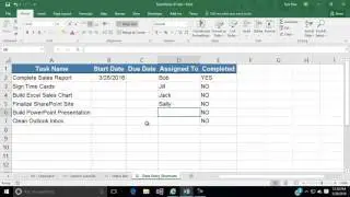 Microsoft Excel Hack #12 - Data Entry Shortcuts 01