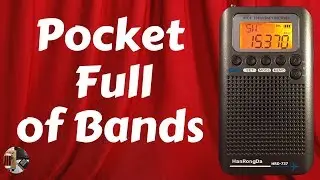 HanRongDa HRD-737 AM FM SW AIR VHF CB Portable Radio Review