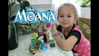 Обзор LEGO (лего) Приключения Моаны на затерянном острове/LEGO Disney  Moana's Island Adventure