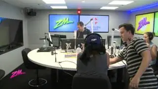 ZMTV - Jase & PJ Lock Bree Peters In The ZM Studio LIVE On Air