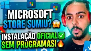 ✅ Como Instalar a Microsoft Store Oficial ATUALIZADO 🔥 Sem Programas – Windows 11, 10