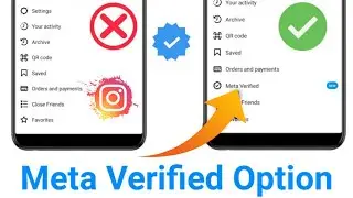 How To Fix Meta Verified Option Not Showing On Instagram || New Setting Update 2023