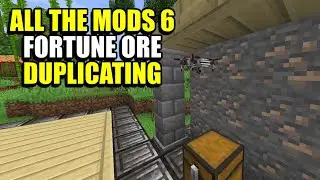 Ep217 Fortune Ore Duplicating - Minecraft All The Mods 6 Modpack