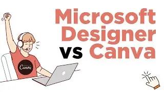 👨‍💻 Microsoft Designer vs Canva. Comparing Generative AI Workflows. Review - Tutorial.