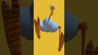 Gazoon Ostrich VS Snake 