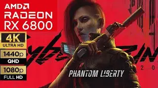 Cyberpunk 2077 Phantom Liberty - RX 6800 + Ryzen 5 7600 | Ultra Settings