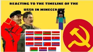 Timeline of the USSR in Minecraft (reaction)