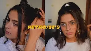 10 PEINADOS RÁPIDOS PARA CABELLO CORTO/MEDIO *inspirado en los 90's*