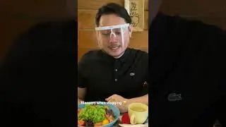 When “face shield” gets in the way. Check out FRANK ALBERT YAP YouTube channel❣️