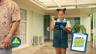 In a disaster will you be ready? Have a prep talk (60 seconds)