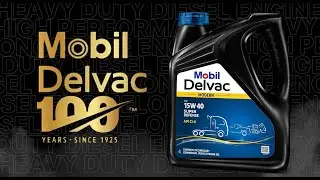 Celebrating 100 Years of Excellence with Mobil Delvac™.