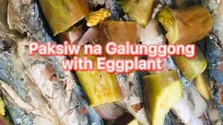 Budget Ulam Recipe: Paksiw na Galunggong with Eggplant