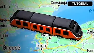 EASY Travel Map Animation Tutorial On Mobile Phone (FREE + VERY SIMPLE) 