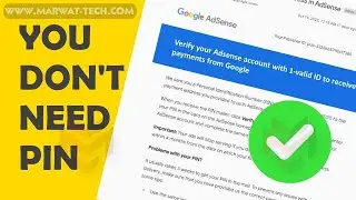 How to verify AdSense account without pin in Pakistan