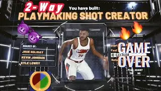 BEST 2-WAY PLAYSHOT BUILD IN 2k22 CURRENT GEN! INSANE GUARD BUILD!