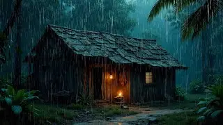 🌦️ Shooting Rain in the Forest – Peaceful Forest Rain to Relax and Sleep