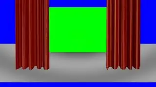4K Cinema Curtains Scene AA VFX Full HD