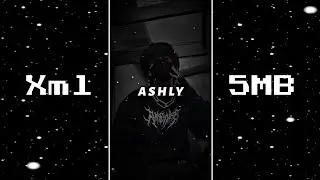 Ashly Look At Me Xml File 😈 || Alight Motion Xml File Project 💯
