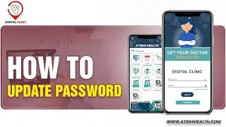 How to Update password | Digital Clinic