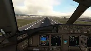 UAL1806 landing at KSFO (cockpit view)
