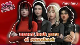HARIN LA IDOL🎤: CAPITULO 18! *cambio de look y promociones!* (Sims 4 k-pop)