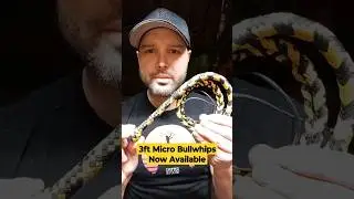 Micro bullwhips are now available!