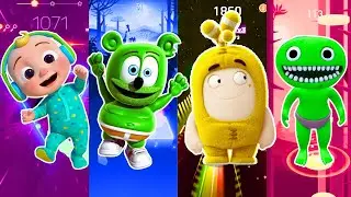 Cocomelon x Gummy Bear x Oddbods Bubbles x BanBan