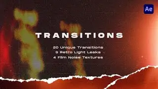 After Effects Template: Torn Paper Transitions Pack