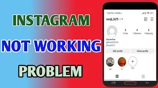 Instagram Not Working // Instagram Not Opening Problem // Instagram Problem
