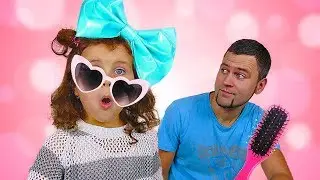 Story for kids About Milana and dad slept in the kindergarden