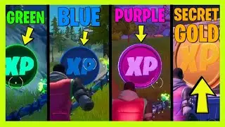 *NEW* All XP Coins Locations in Fortnite Chapter 2 Season 2 (Gold, Purple, Blue, Green)