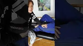 Как улучшить сгибание колена и легко сидеть по-турецки.  Лайфак.