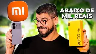 Esse Xiaomi tá MUITO BARATO e tem ESTOQUE NO BRASIL! POCO M6 Vale a pena?