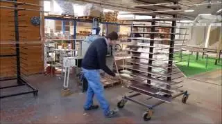 INTERMEDIATE SANDING + LACQUERING ON HARDWOOD FLOOR