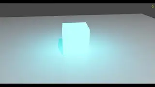 how to make a glowing cube on blender.