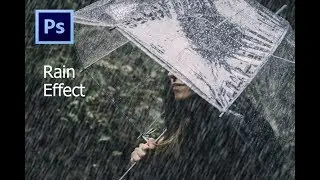 Rain Effect - Photoshop CS6 Tutorial